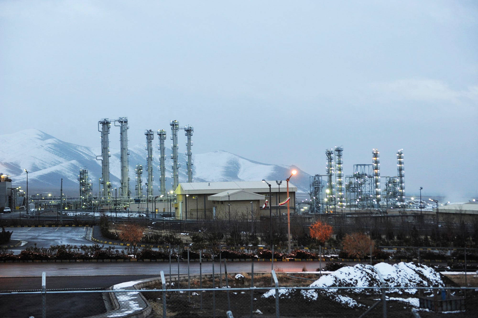 Iran's heavy water nuclear facilities near the central city of Arak on Jan. 15, 2011. Iran has steadfastly balked at demands to halt its uranium enrichment, which Washington and its allies worry could be the foundation for a future nuclear weapons program. Iran claims it only seeks energy and medical research from its reactors, but wants full control over the nuclear process from uranium ore to atomic fuel.