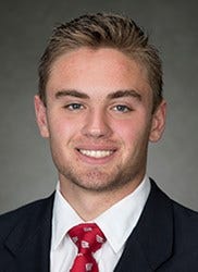 Redshirt freshman kicker Collin Larsh is confident he's ready to fill in if Rafael Gaglianone is unable to go for the Badgers