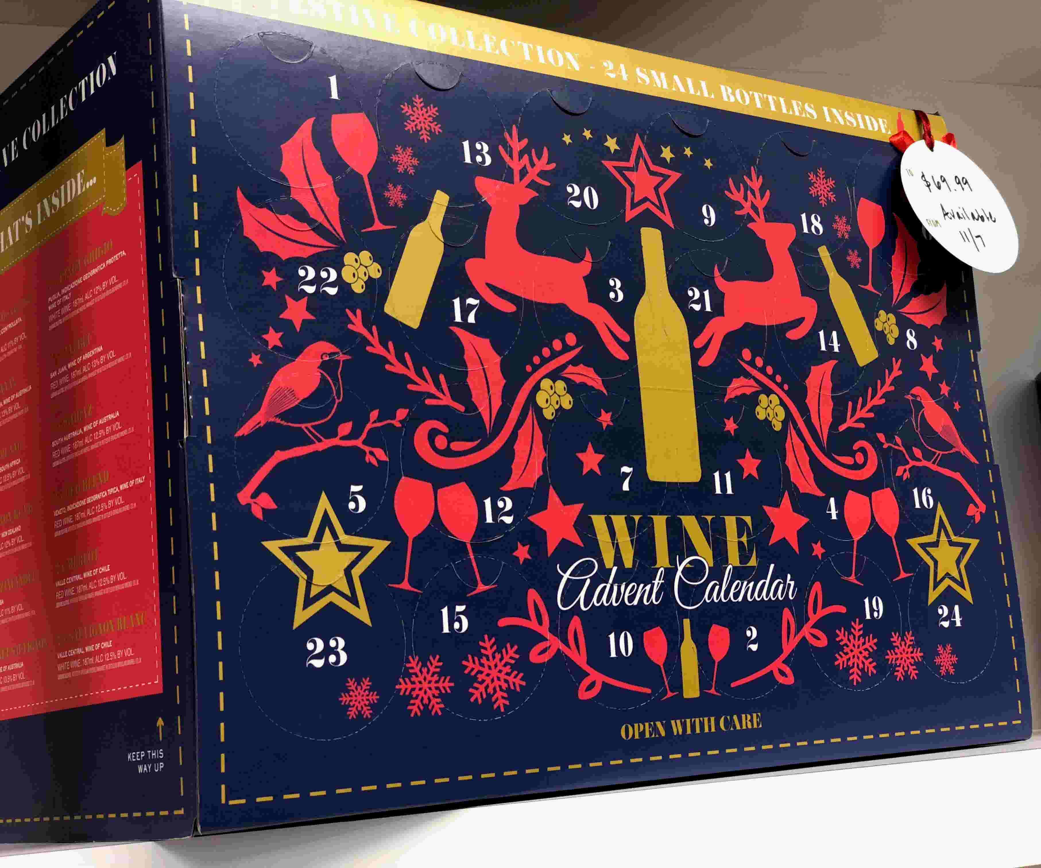 Aldi's wine and cheese Advent calendars are flying off the shelves