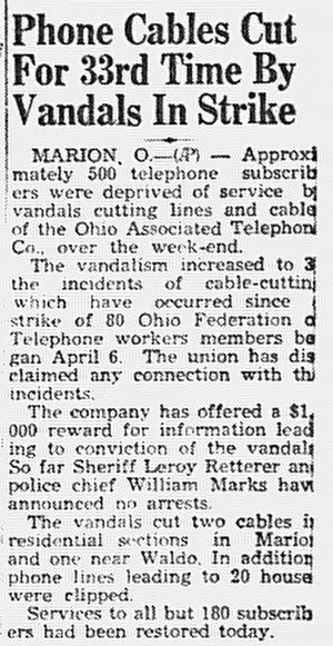 Story from the June 6, 1949 Lancaster Eagle-Gazette.