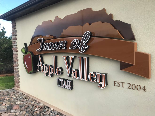 The town of Apple Valley in Washington County.