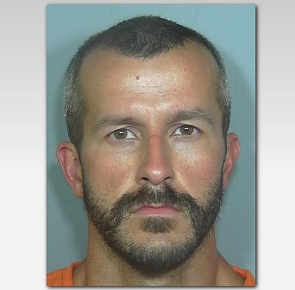 Chris Watts mug shot.