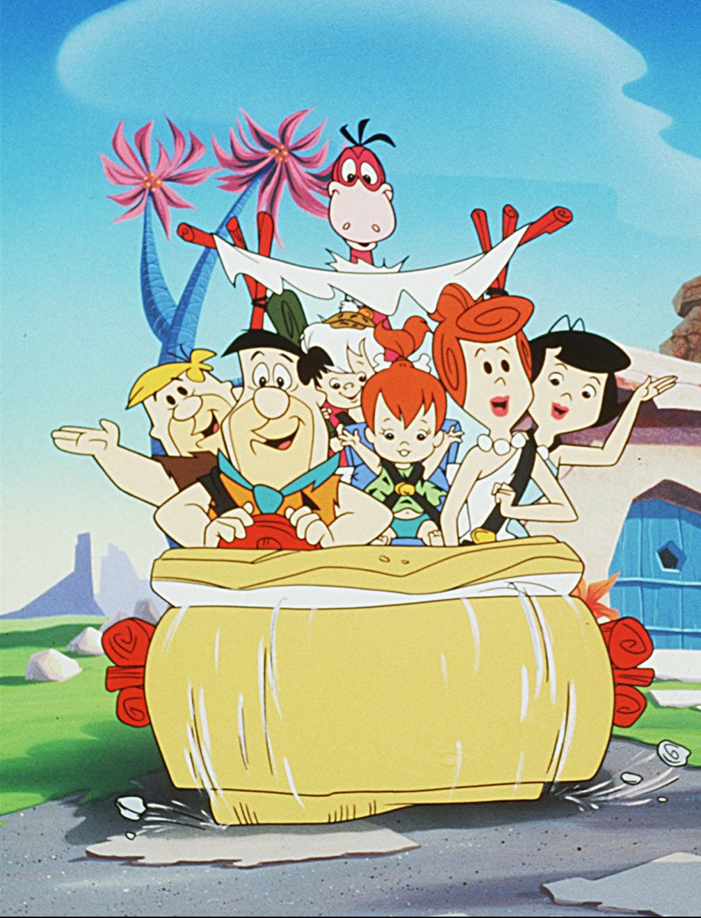 The Flintstones' became primetime TV's first animated series in 1960. The Flintstones' became primetime TV's first animated series in 1960.