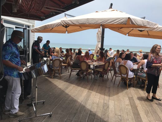 Enjoy Sunday brunch at Kyle G's oceanfront restaurant
