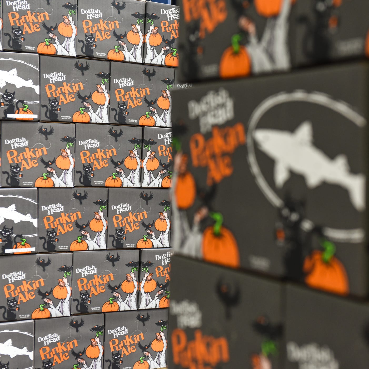 Punkin Ale, released in August, is one of Dogfish Head Craft Brewery's most popular beers.