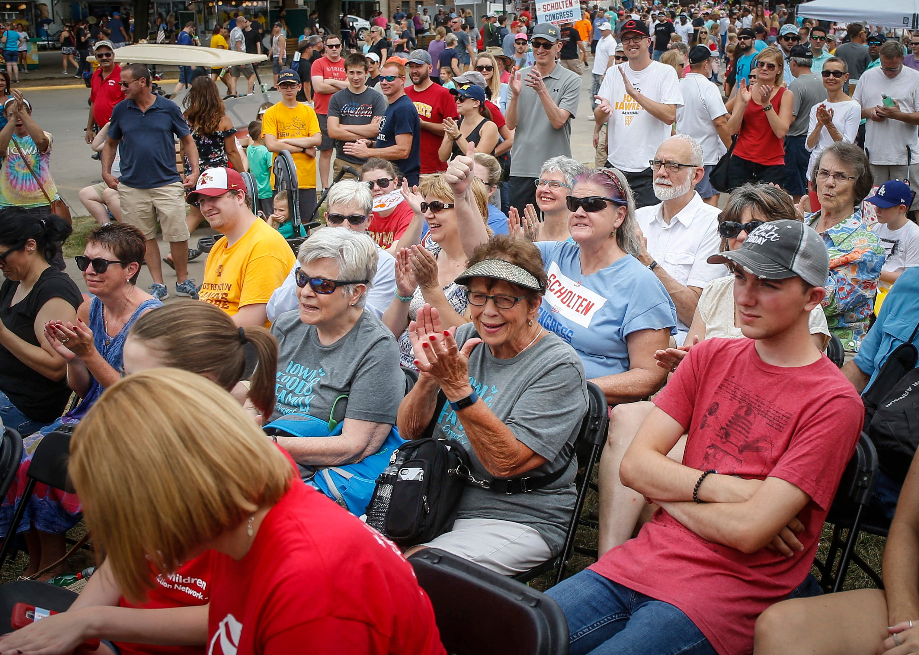 2019 Iowa State Fair Soapbox Schedule of presidential candidates
