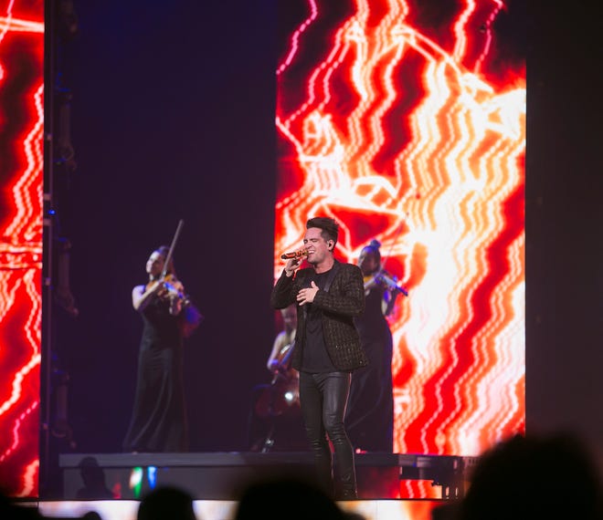 Panic At The Disco S Brendan Urie Gets His Freddie Mercury On In