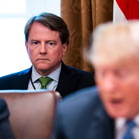 epa06957685 (FILE) - White House counsel Don McGah