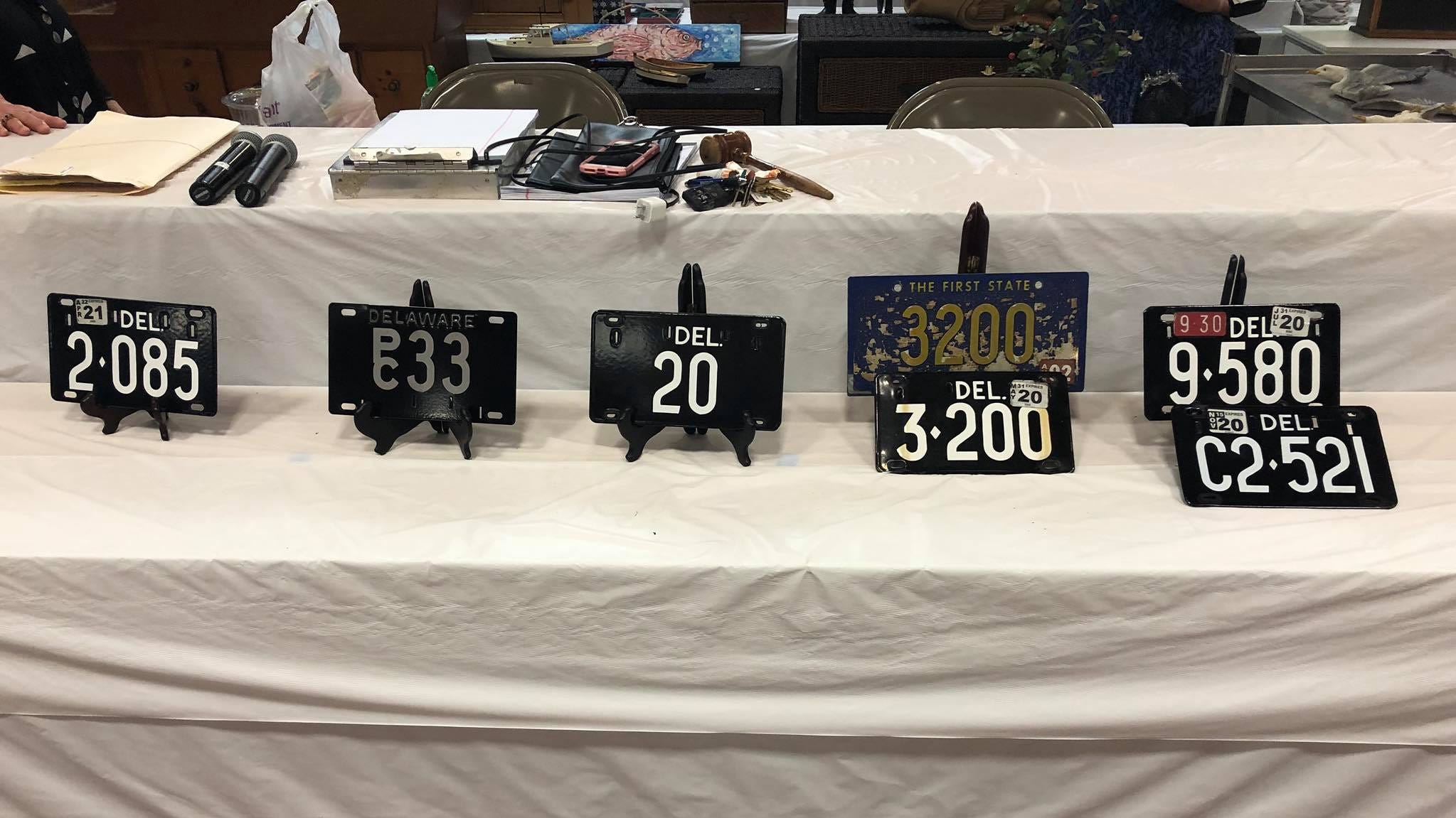 Delaware License Plate 20 Sells For 410 000 At Rehoboth Beach Auction delaware-license-plate-20-sells-for-410-000-at-rehoboth-beach-auction