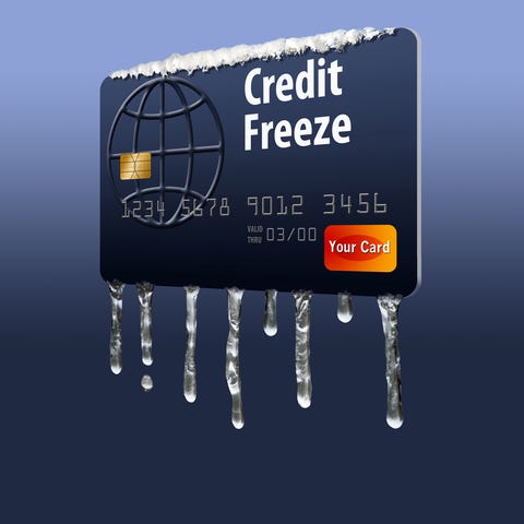 Credit freezes and unfreezes with the three major 