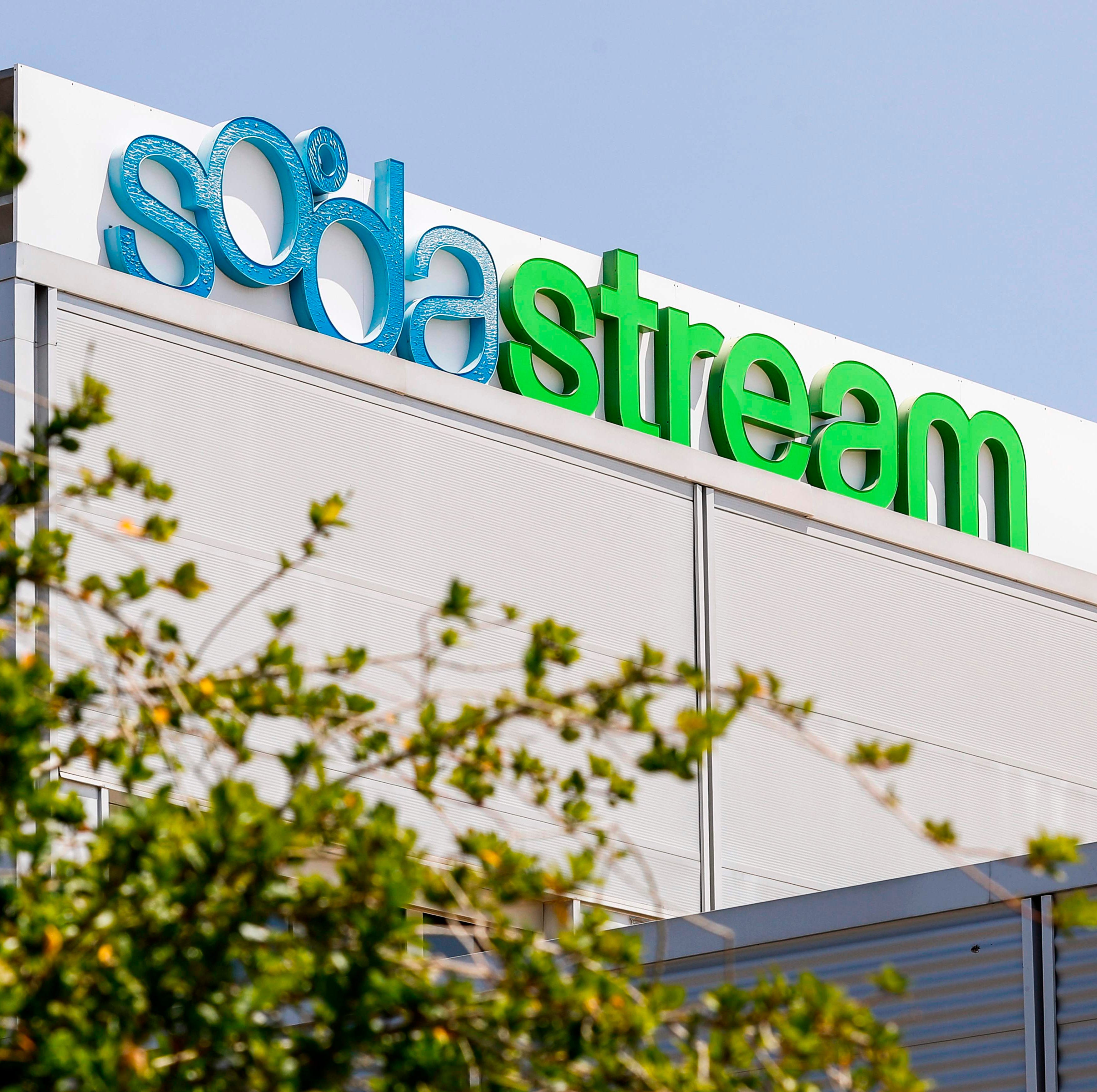 A picture taken August 20, 2018 shows the head offices of the company SodaStream, an Israeli maker of carbonation products, in the city of Lod, 15 kilometres southeast of Tel Aviv. - PepsiCo said Monday it plans to buy SodaStream for $3.2 billion as 
