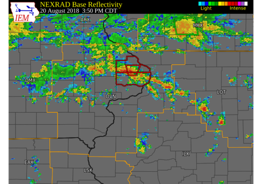 Tornado touches down in eastern Iowa, National Weather Service says