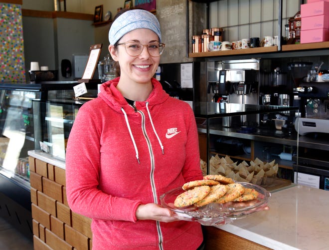 Jaceleen Latin-Kasper's specialties at Batches bakery include her confetti cookies.