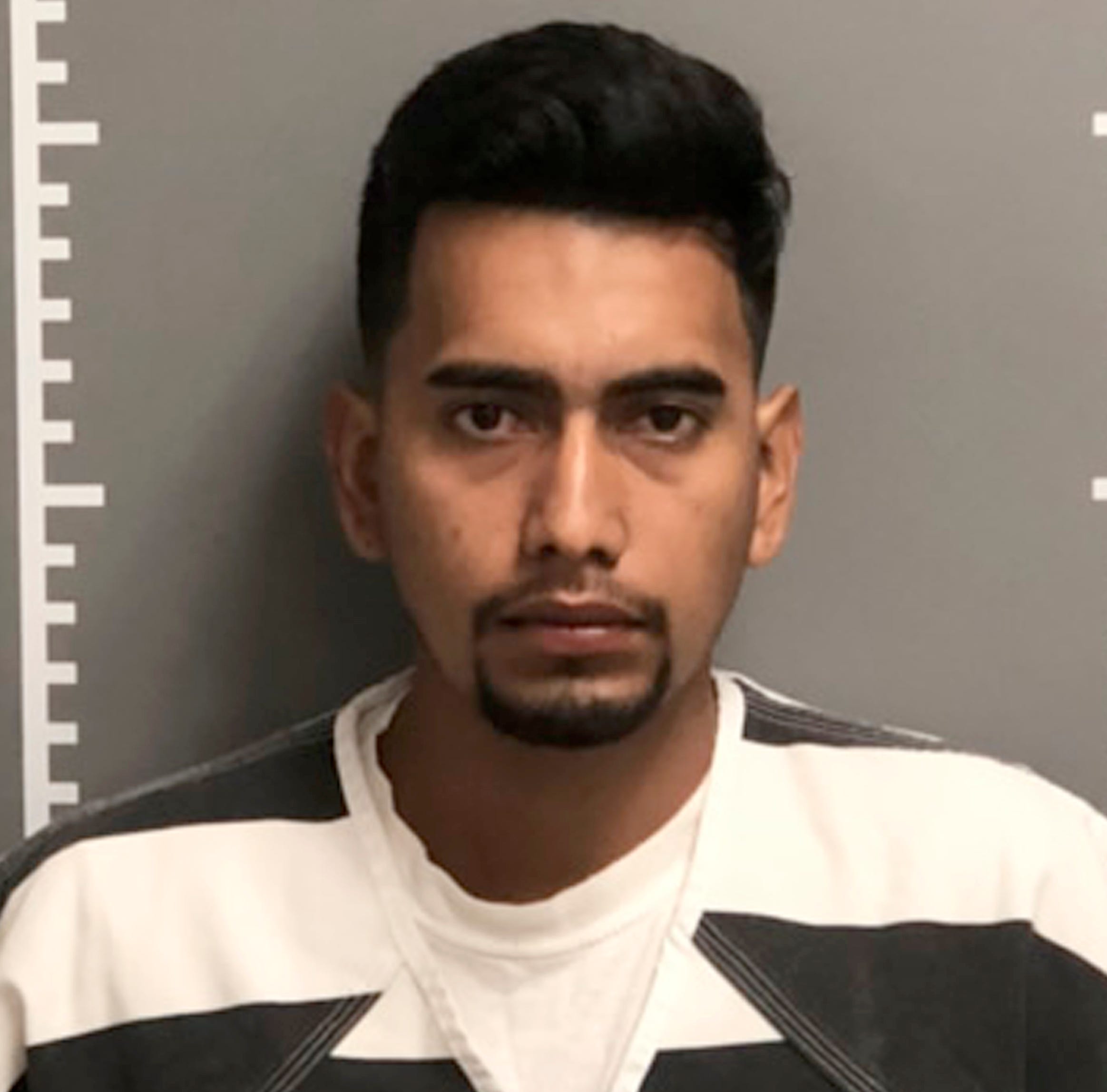 This undated photo provided by the Iowa Department of Public Safety shows Cristhian Bahena Rivera. Authorities said on Tuesday, Aug. 21, 2018, that they have charged a man living in the U.S. illegally with murder in the death of Iowa college student,