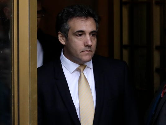 Epa Usa Michael Cohen Clj Politics Trials Usa Ny