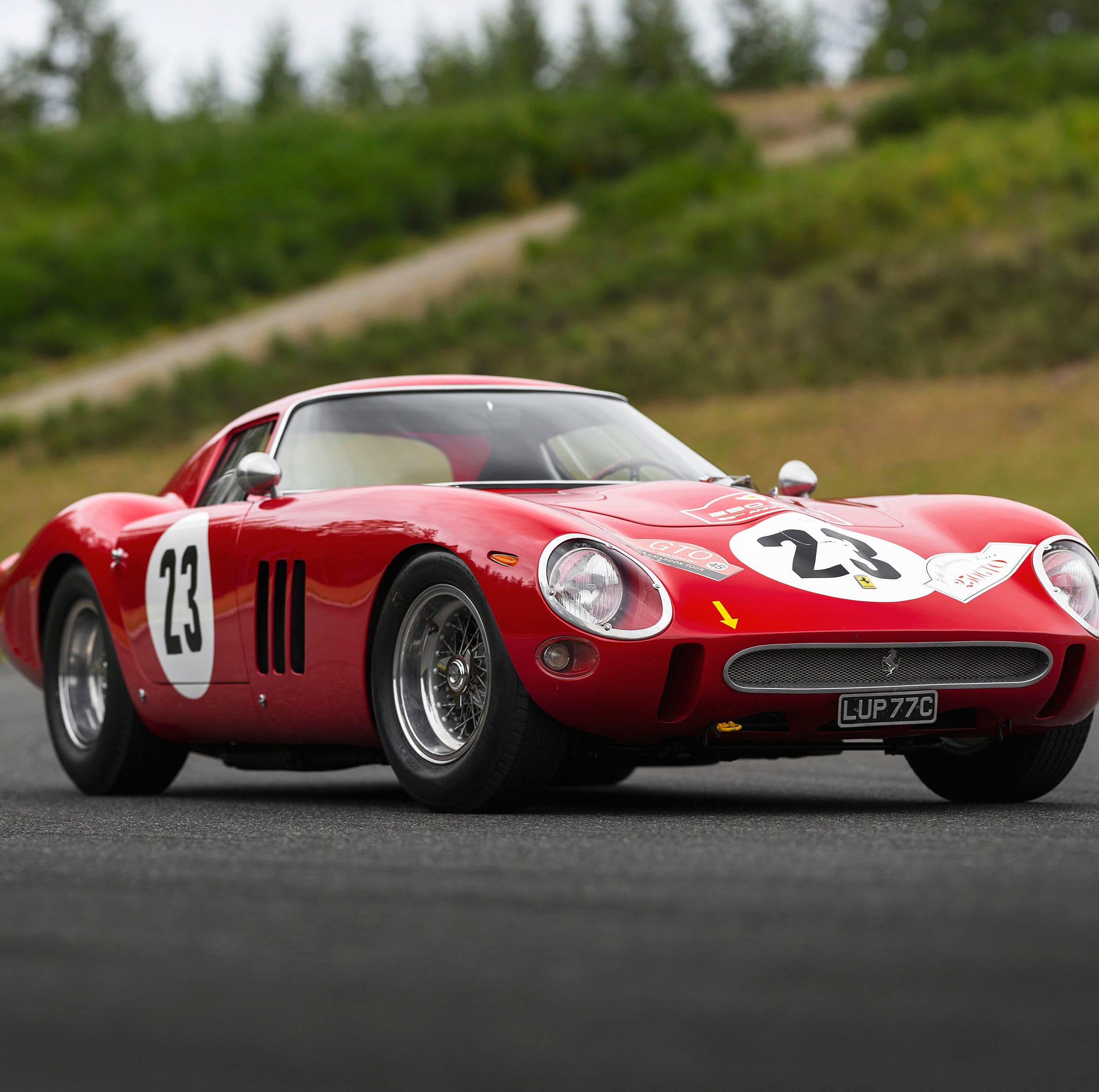 This Ferrari GTO, built in 1962, was a winner on the track and with collectors: it will be up for sale for an estimated $45 to $60 million.