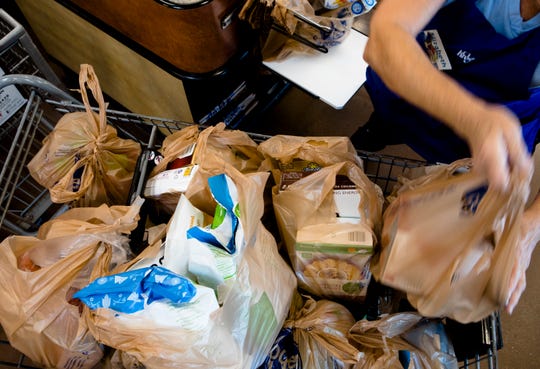 Kroger uses 6 billion plastic checkout bags annually, and the industry overall discards an estimated 100 billion bags each year.