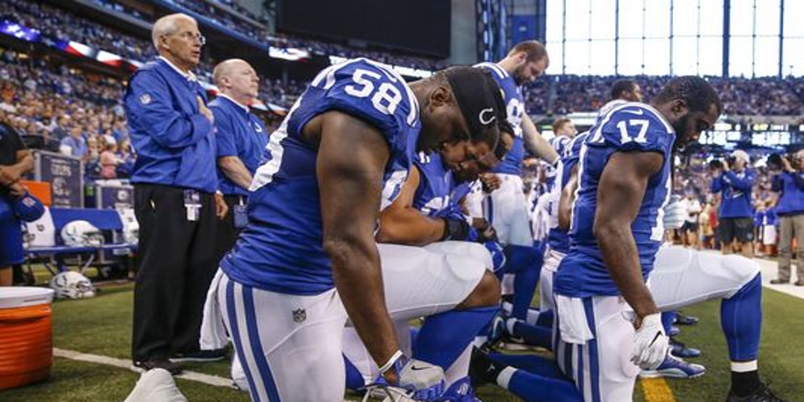 Nfl Anthem Protests How Kneeling Started What Players Are