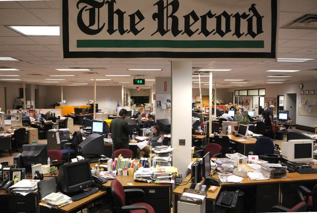 The Bergen Record Old Headquarters On River Street In Hackensack Nj Photos