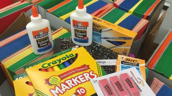 Springfield Public Schools will provide all required supplies for students in preschool through fifth grade.