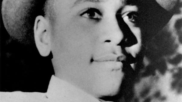 The weighted body of Emmett Till, 14, of Chicago was found Aug. 31, 1955, in the Tallahatchie River near the Delta community of Money, Mississippi.