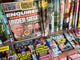 FILE - This July 12, 2017, file photo shows the cover of an issue of the National Enquirer featuring President Donald Trump at a store in New York. Karen McDougal, a former Playboy model who said she had a 10-month affair with President Donald Trump, settled her lawsuit Wednesday, April 18, 2018, with a supermarket tabloid over an agreement that prohibited her from discussing the relationship publicly. (AP Photo/Mary Altaffer, File)