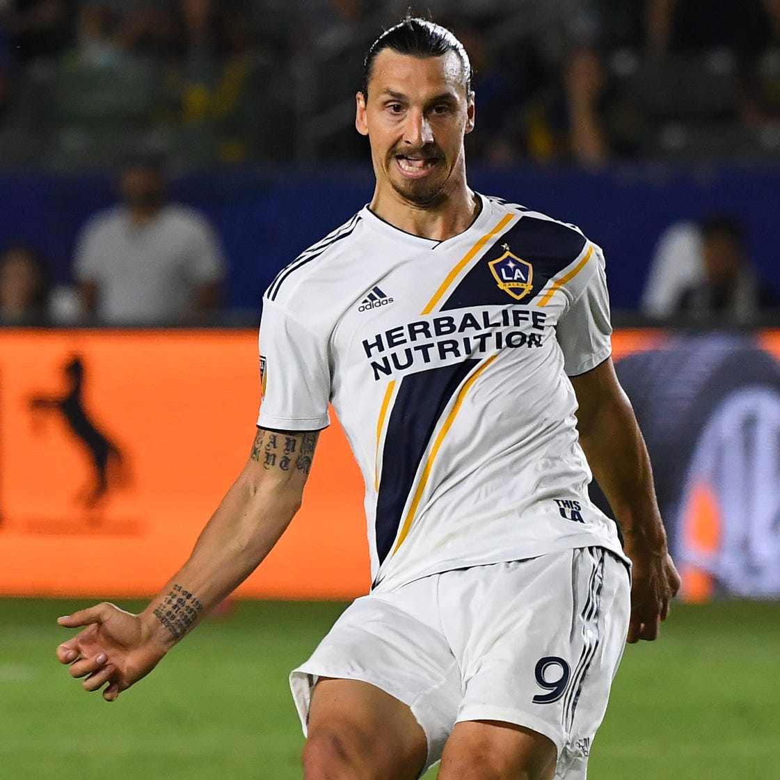 Los Angeles Galaxy forward Zlatan Ibrahimovic has 15 goals in 16 MLS starts