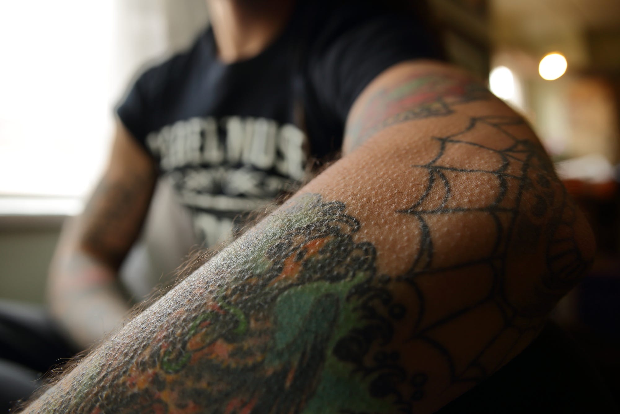 Goose bumps: Some people can give themselves goose bumps
