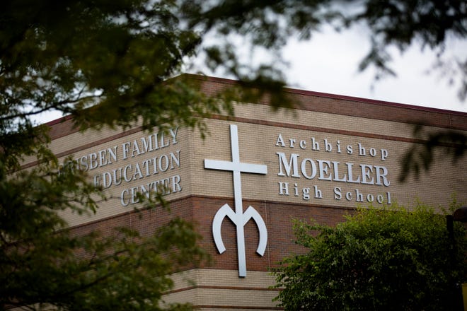 A view of Moeller High School on Saturday, Aug. 25, 2018.