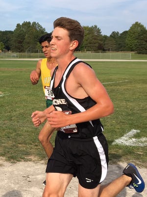 Pinckney's Gavin White ran 16:12.9 to place fourth at a meet in Benzie.