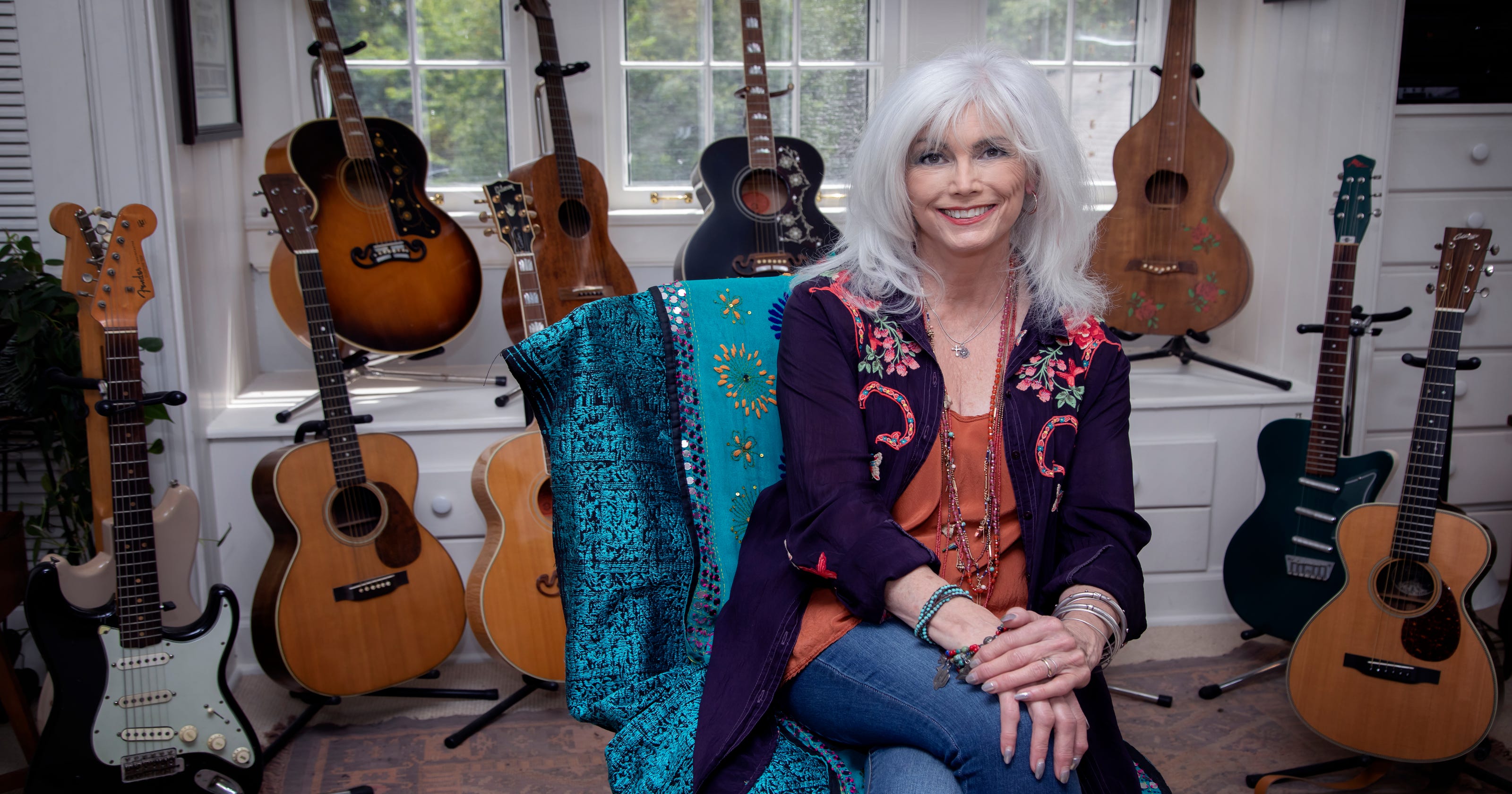 Emmylou Harris through the years