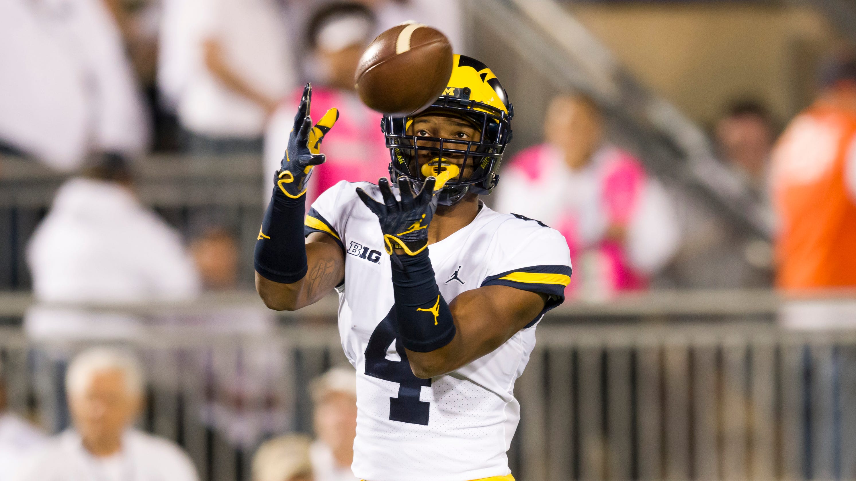 Michigan Wolverines Football Turns Focus To Wide Receiver Nico Collins After Tarik Black Injury