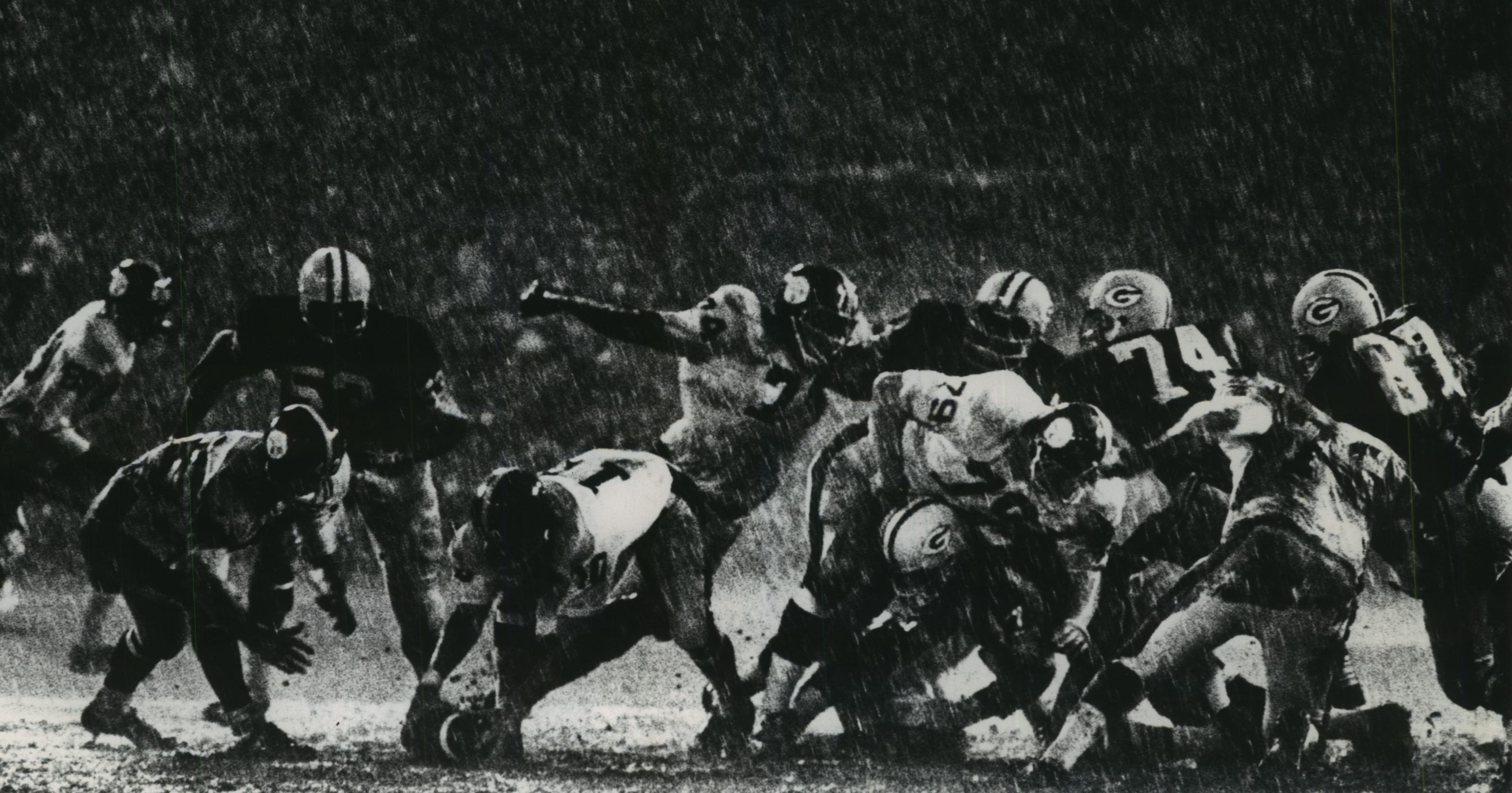 With Lombardi Off The Field 1968 Packers Battled Age Rain - 