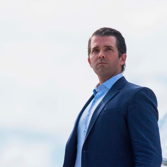 Donald Trump Jr. in Great Falls, Montana, on July 5, 2018.