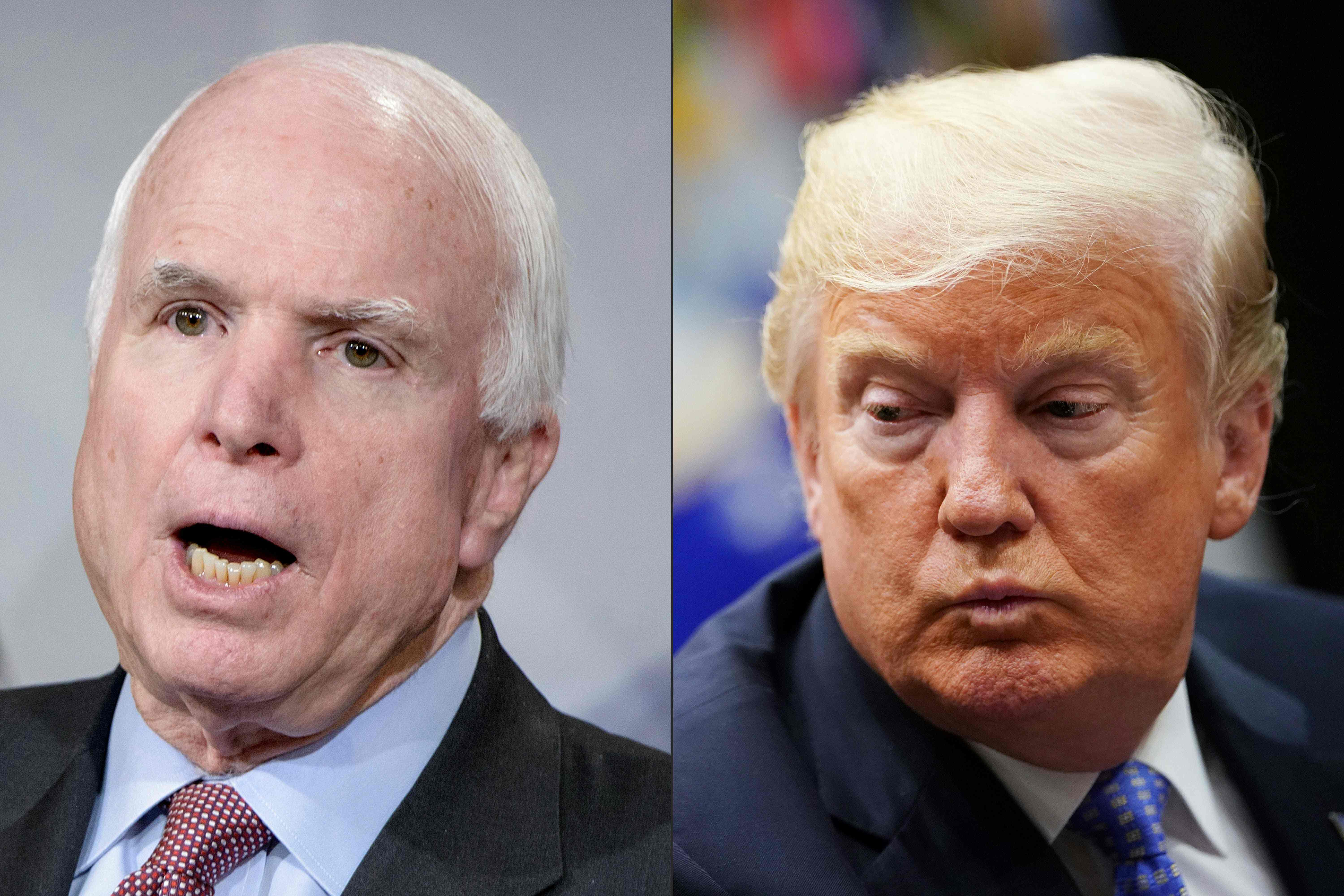 John Mccain Veterans Groups Urge Donald Trump To Show Greater Respect