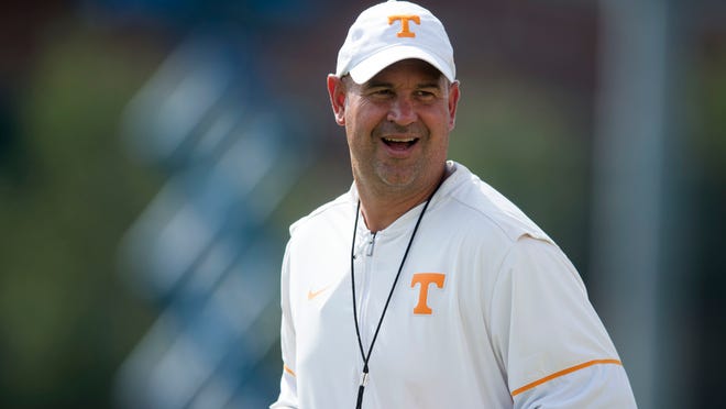 Ut Vols Vs West Virginia Football Tennessee Coach Jeremy Pruitt