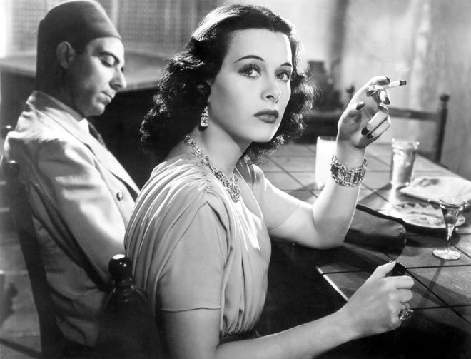 ALGIERS, Joseph Calleia, Hedy Lamarr, 1938