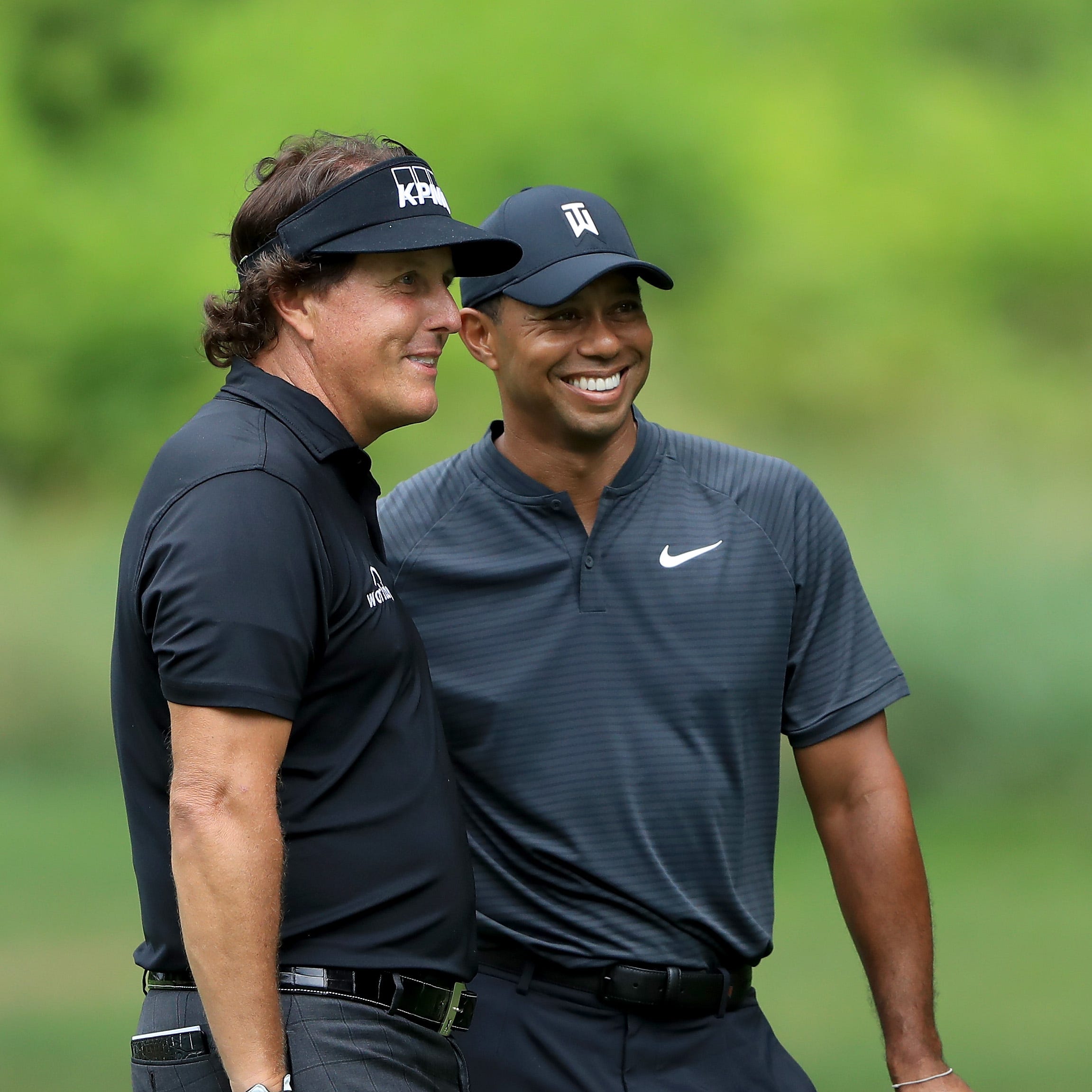 Phil Mickelson and Tiger Woods are playing a winner-take-all, pay-per-view exhibition in Las Vegas over Thanksgiving weekend, for $9 million.