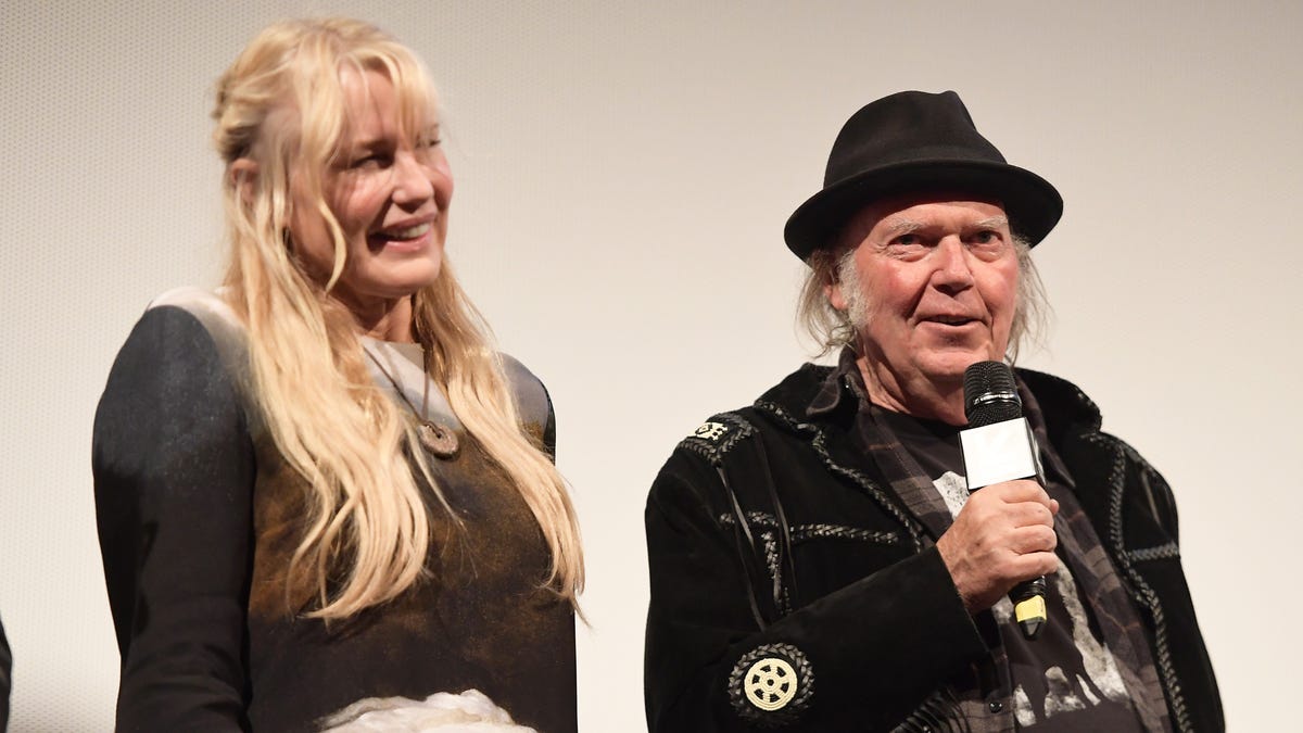 Daryl Hannah and Neil Young attend the "Paradox" premiere at 2018 SXSW Conference on March 15, 2018 in Austin.