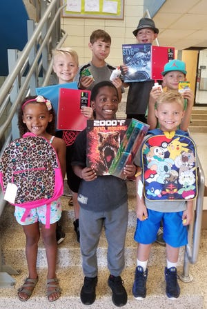 Domtar Corporation employees from the Delaware facility recently donated more than 4,000 school supply items to the Boys and Girls Club of Marion County.