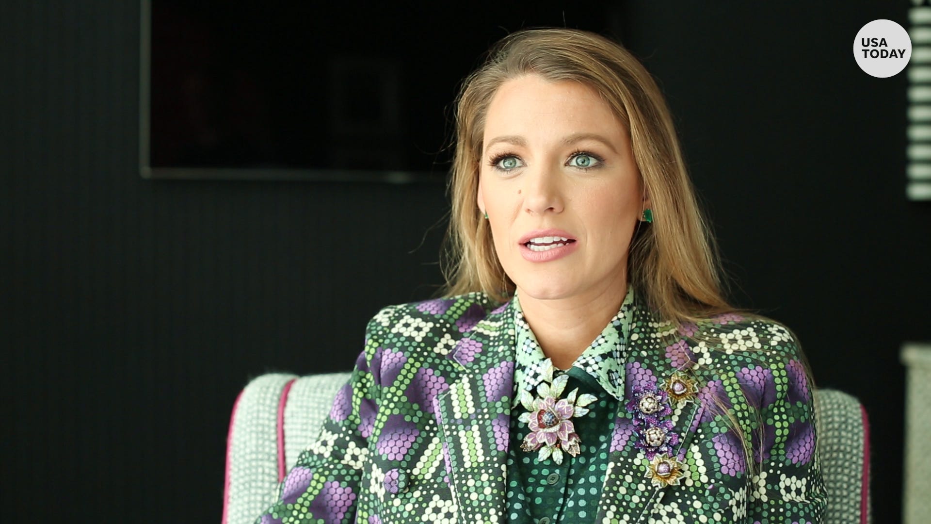 Blake Lively makes a mean cocktail, but doesn't drink