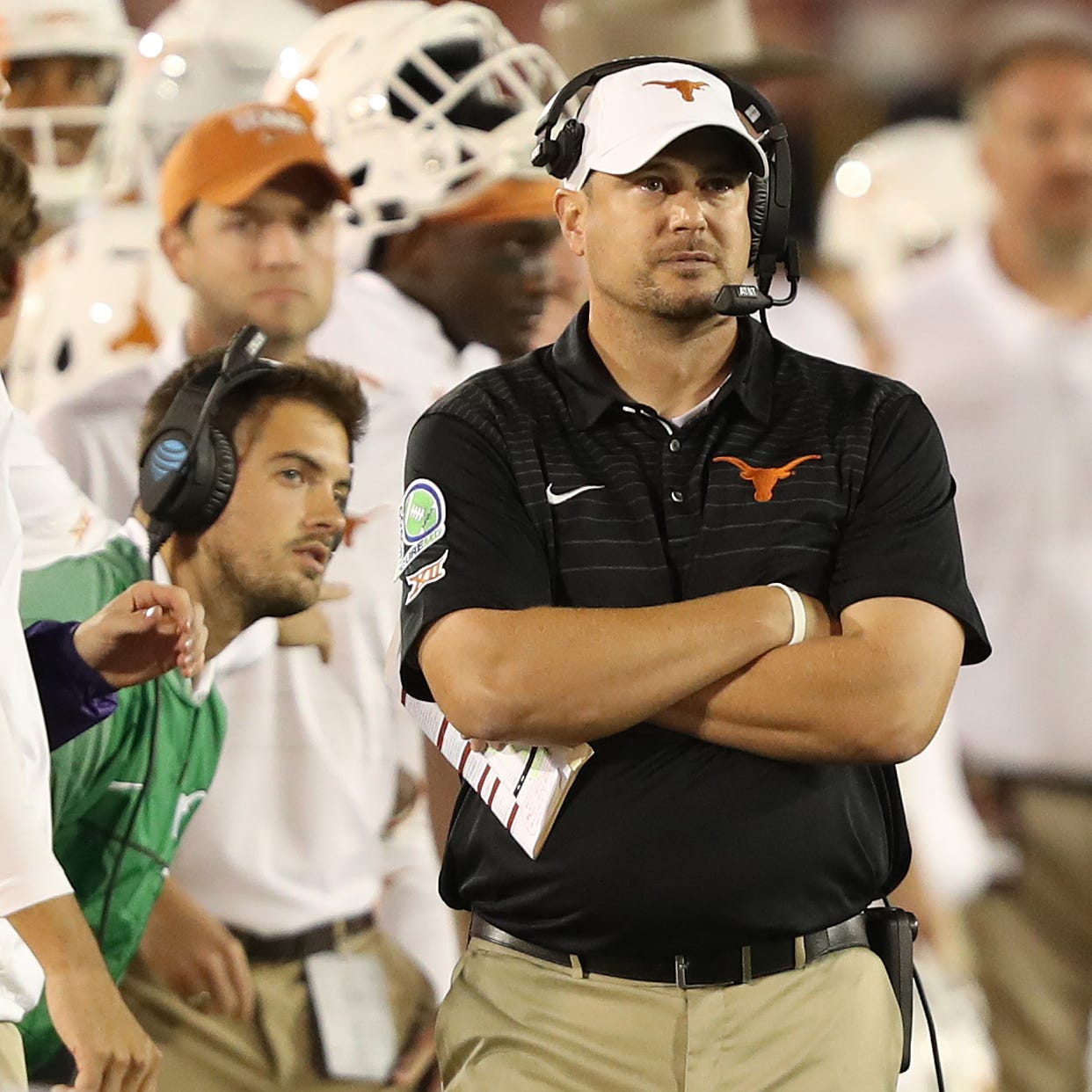 Texas coach Tom Herman in September 2017.