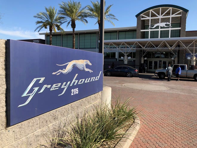 Greyhound bus station in Phoenix
