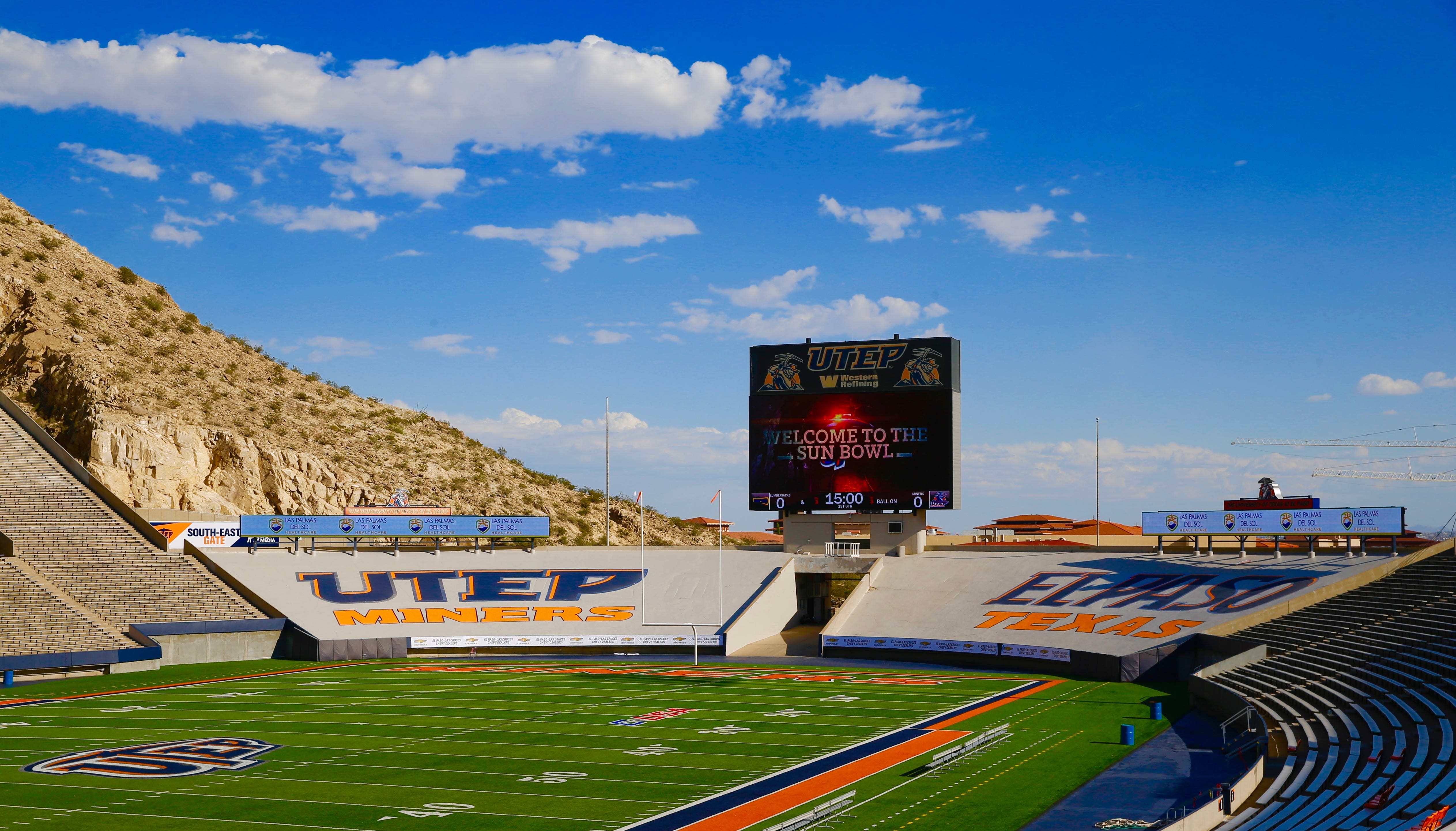 Sun Bowl El Paso Seating Chart