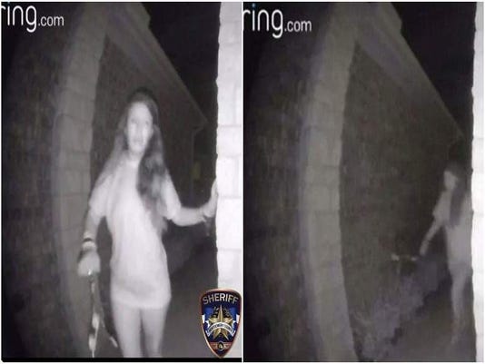Cuffswoman Handcuffs Montgomery County Texas Video