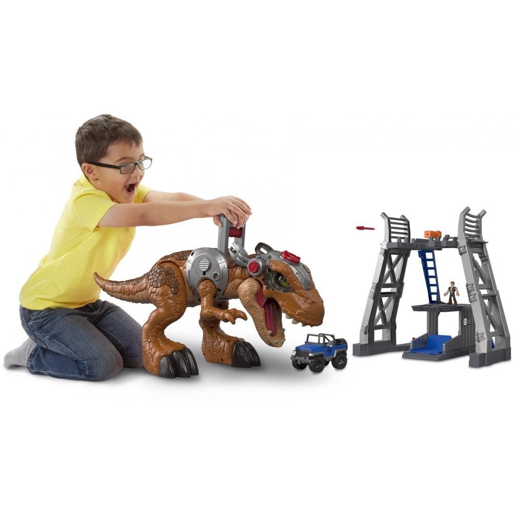 imaginext jurassic rex walmart