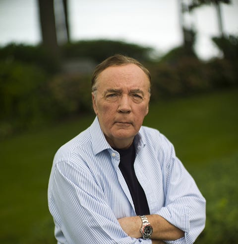 Author James Patterson.