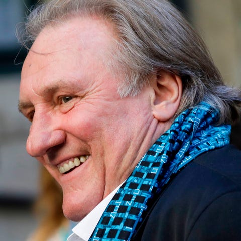 French actor Gerard Depardieu, pictured here in...
