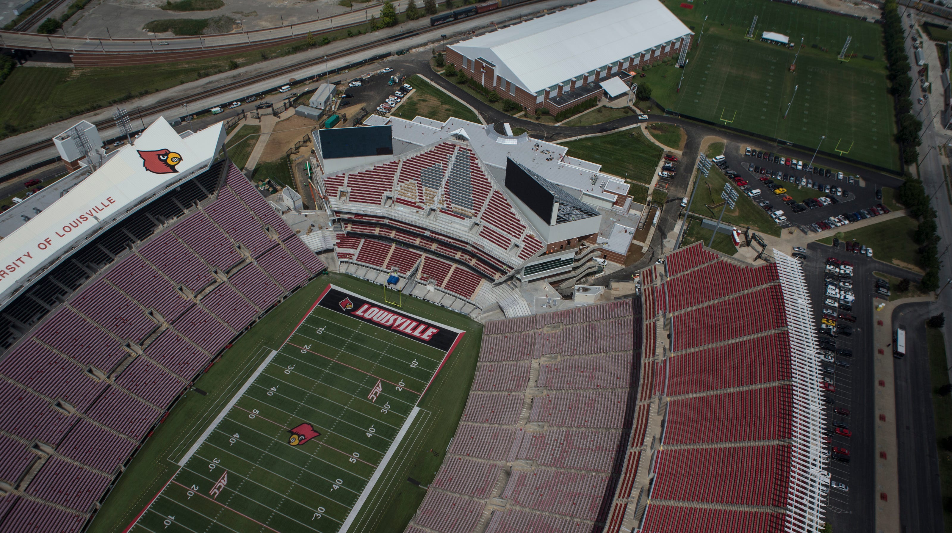 Louisville S Cardinal Stadium Expansion Almost Complete