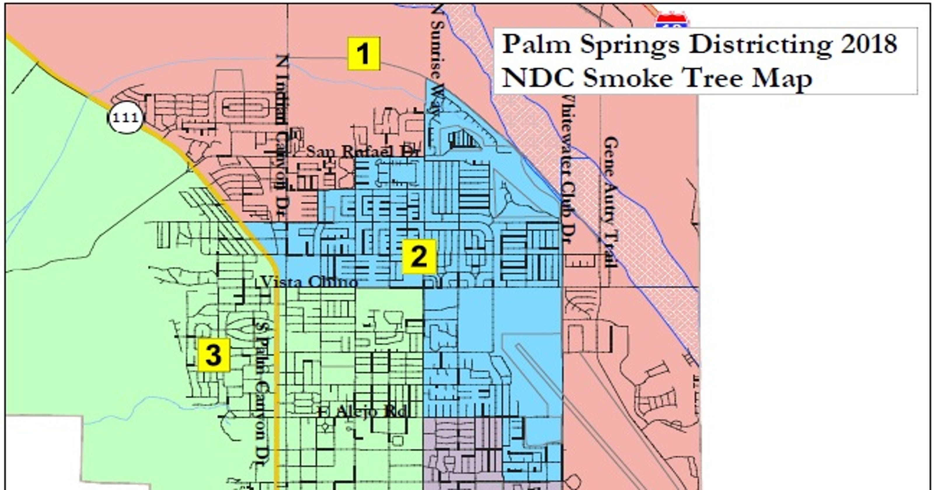 Palm Springs officials ask residents to draw electoral district maps